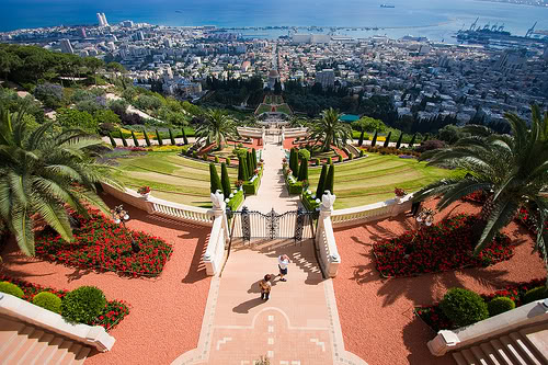 The Bahai Gardens in Haifa